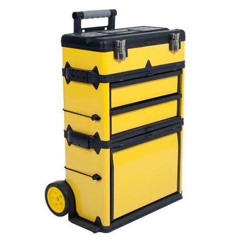 metal folding tool box|home depot stackable tool boxes.